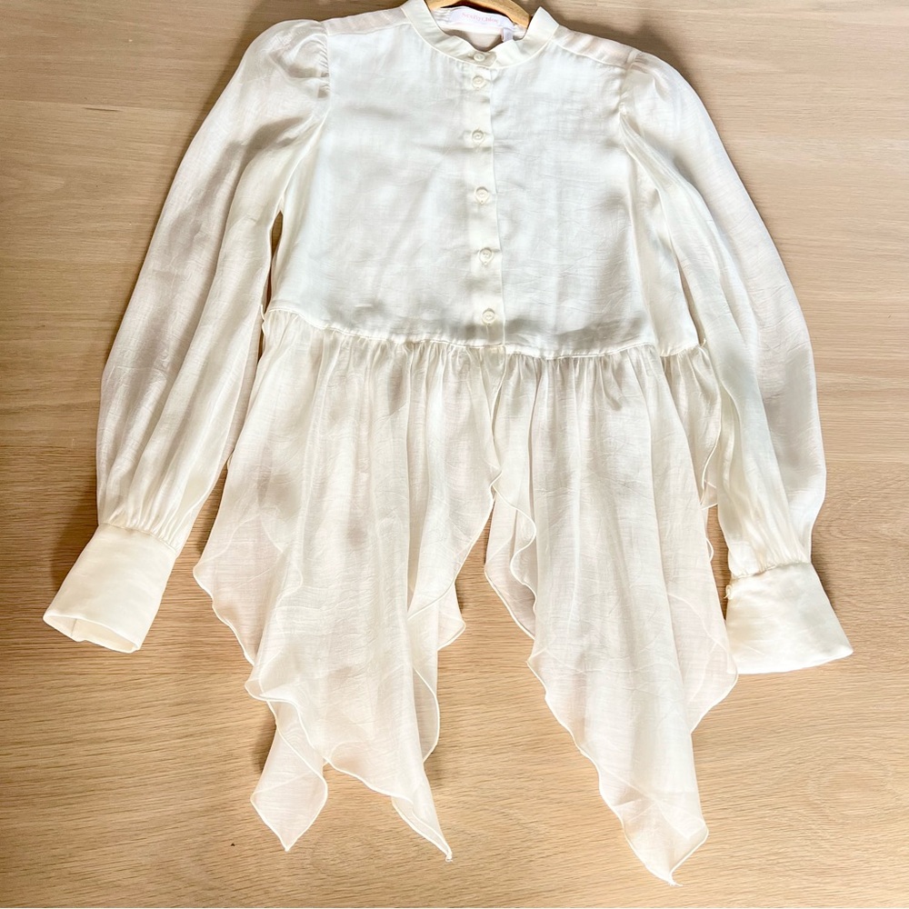 See By Chloe Cream Blouse